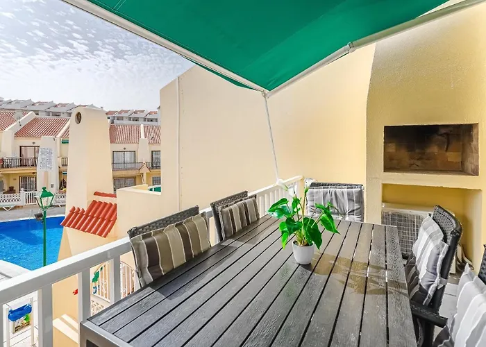 Aircon River Style Pool In 200m Mareverde *