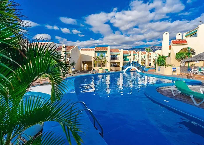 Aircon River Style Pool In 200m Mareverde Apartment Costa Adeje (Tenerife)